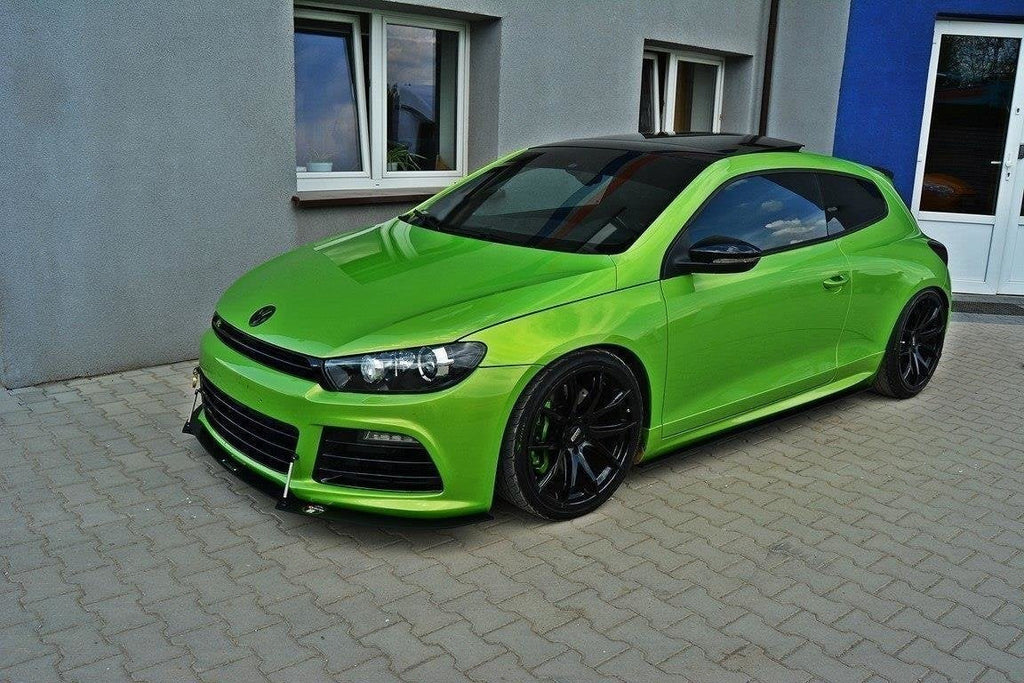 Prelungire splitter bara fata Volkswagen Scirocco R Mk3 2009-2013 v3 - Maxton Design