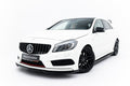 Prelungire splitter bara fata Mercedes A Class W176 Amg-Line 2013-2015 v3 - Maxton Design