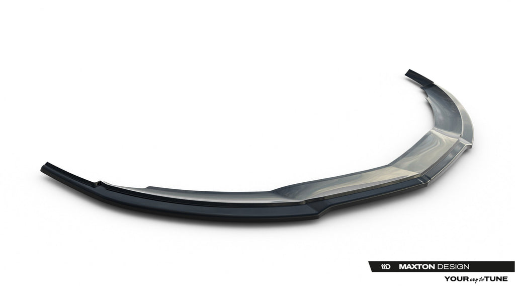 Prelungire splitter bara fata Mercedes A Class W176 Amg-Line 2013-2015 v3 - Maxton Design