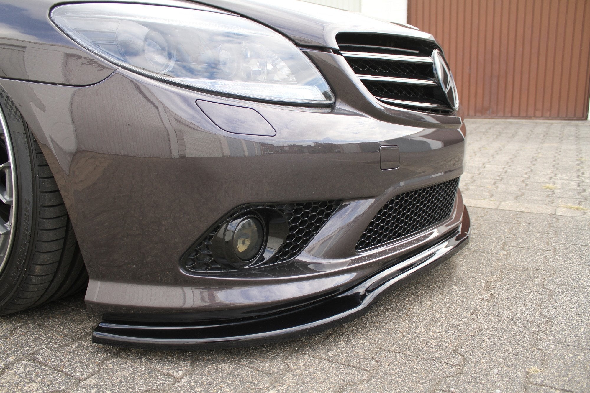 Prelungire splitter bara fata Mercedes CL 500 C216 Amgline 2007-2010 v1 - Maxton Design