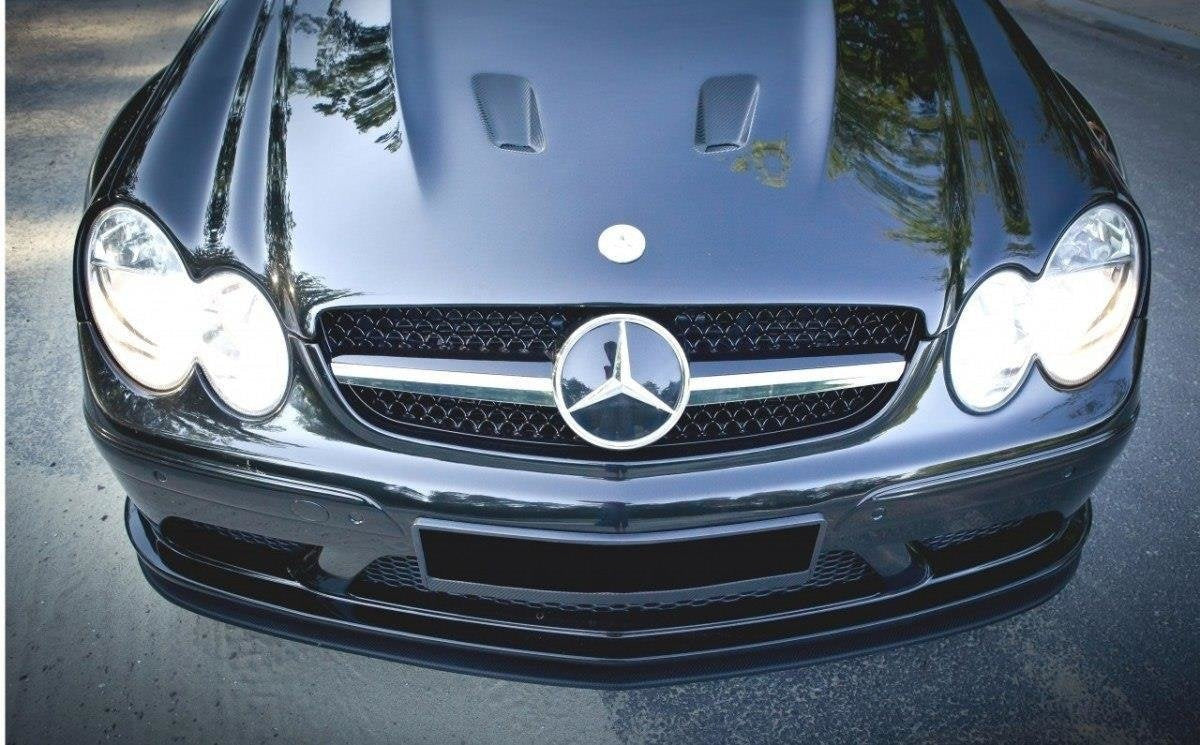 Prelungire splitter bara fata Mercedes CLK W209 2003-2009 v2 - Maxton Design