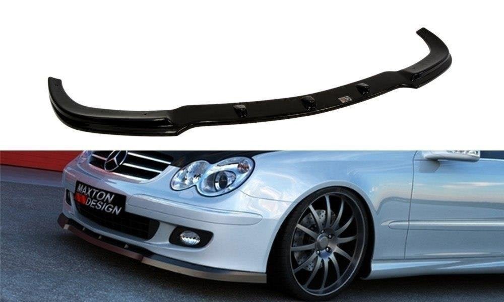 Prelungire splitter bara fata Mercedes CLK W209 Facelift 2006-2009 v3 - Maxton Design