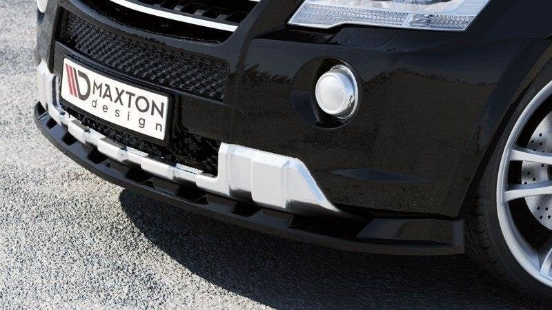 Prelungire splitter bara fata Mercedes ML Class W164 AMG 2008-2011 v1 - Maxton Design