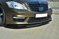Prelungire splitter bara fata Mercedes S Class W221 AMG 2009-2013 v2 - Maxton Design