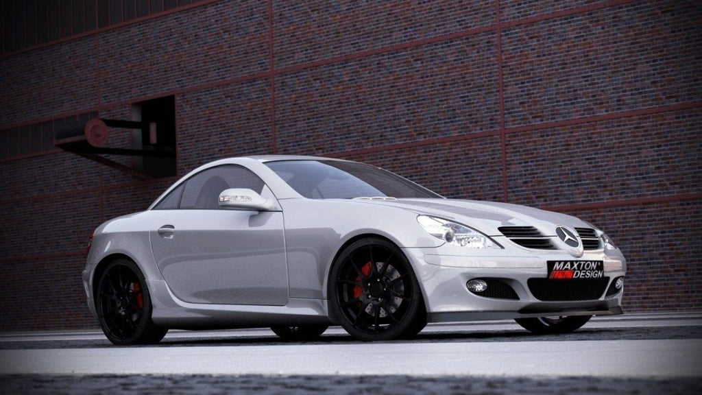 Prelungire splitter bara fata Mercedes SLK R171 2004-2011 v1 - Maxton Design