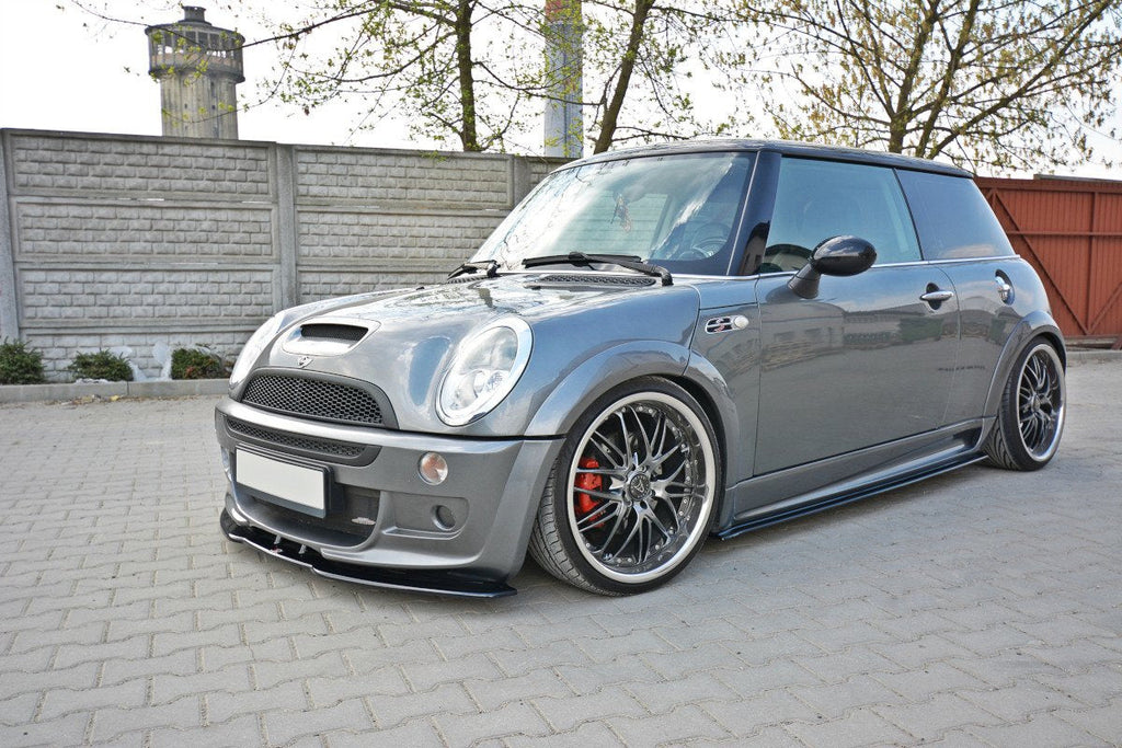 Prelungire splitter bara fata Mini Cooper R53 S JCW 2003-2006 v3 - Maxton Design