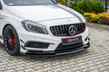 Prelungire splitter bara fata Mercedes A Class W176 A45 AMG 2013-2015 v4 - Maxton Design