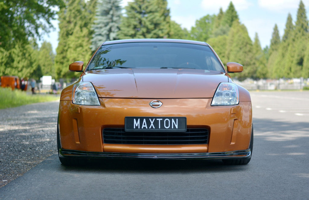 Prelungire splitter bara fata Nissan 350Z 2003-2008 v1 - Maxton Design