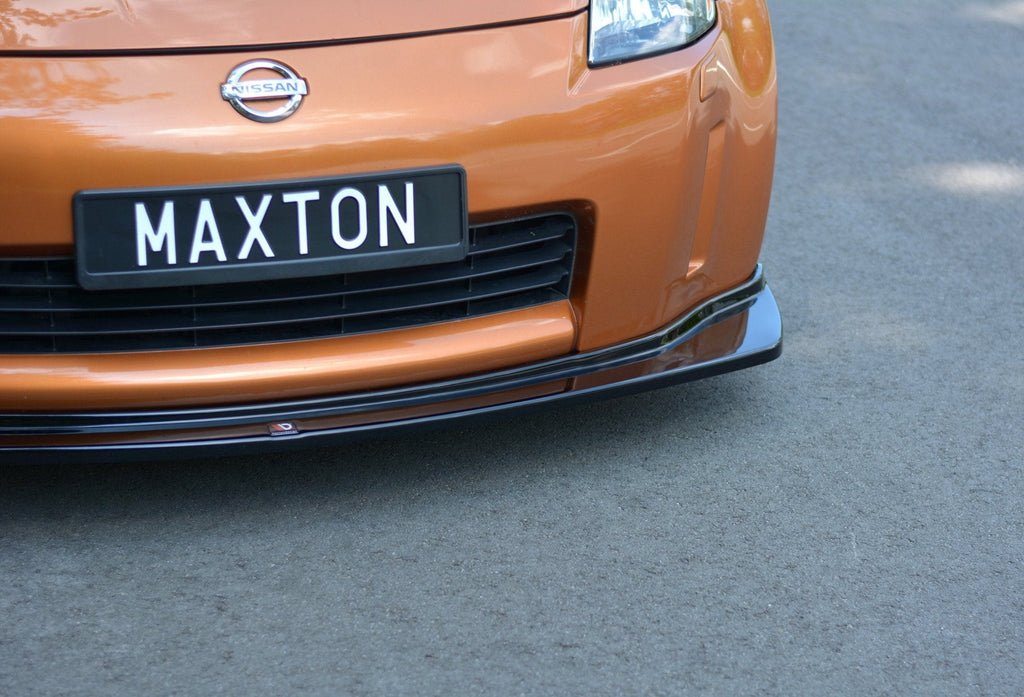 Prelungire splitter bara fata Nissan 350Z 2003-2008 v1 - Maxton Design