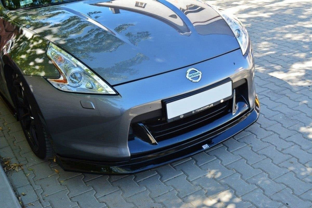 Prelungire splitter bara fata Nissan 370Z 2009-2012 v1 - Maxton Design