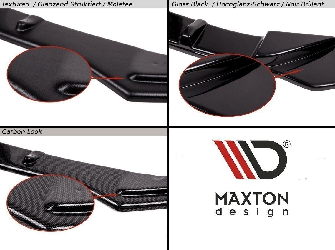 Prelungire splitter bara fata Opel Astra J GTC 2009-2015 v1 - Maxton Design