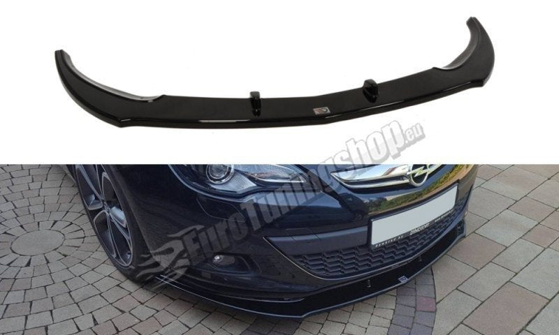 Prelungire splitter bara fata Opel Astra J GTC 2009-2015 v1 - Maxton Design
