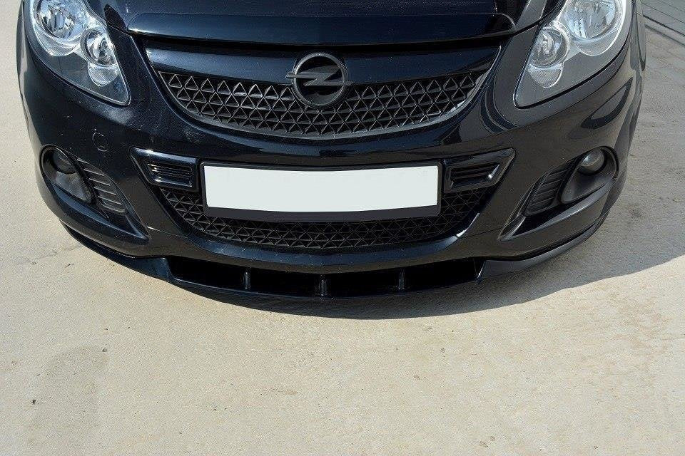 Prelungire splitter bara fata Opel Corsa D Mk4 OPC VXR 2004-2014 v6 - Maxton Design