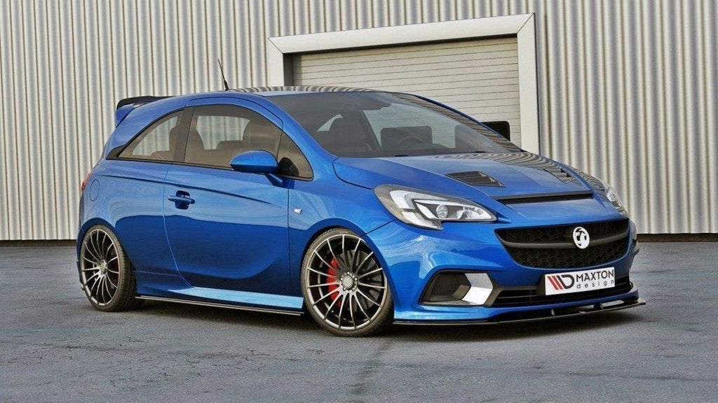 Prelungire splitter bara fata Opel Corsa E Mk5 OPC VXR 2015- v7 - Maxton Design