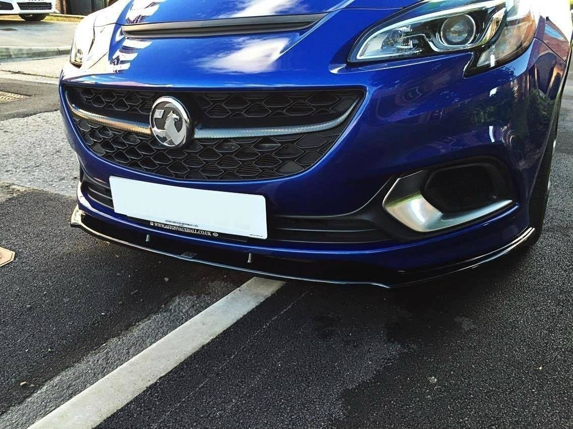Prelungire splitter bara fata Opel Corsa E Mk5 OPC VXR 2015- v7 - Maxton Design