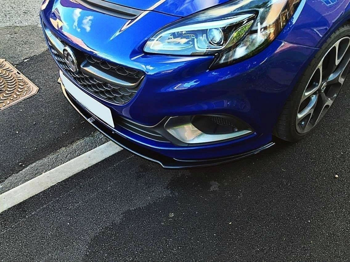Prelungire splitter bara fata Opel Corsa E Mk5 OPC VXR 2015- v7 - Maxton Design