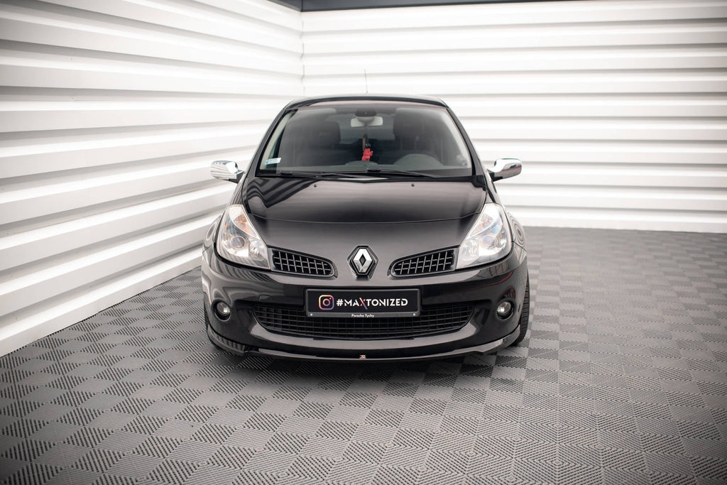 Prelungire splitter bara fata Renault Clio Mk3 RS 2006-2009 v2 - Maxton Design