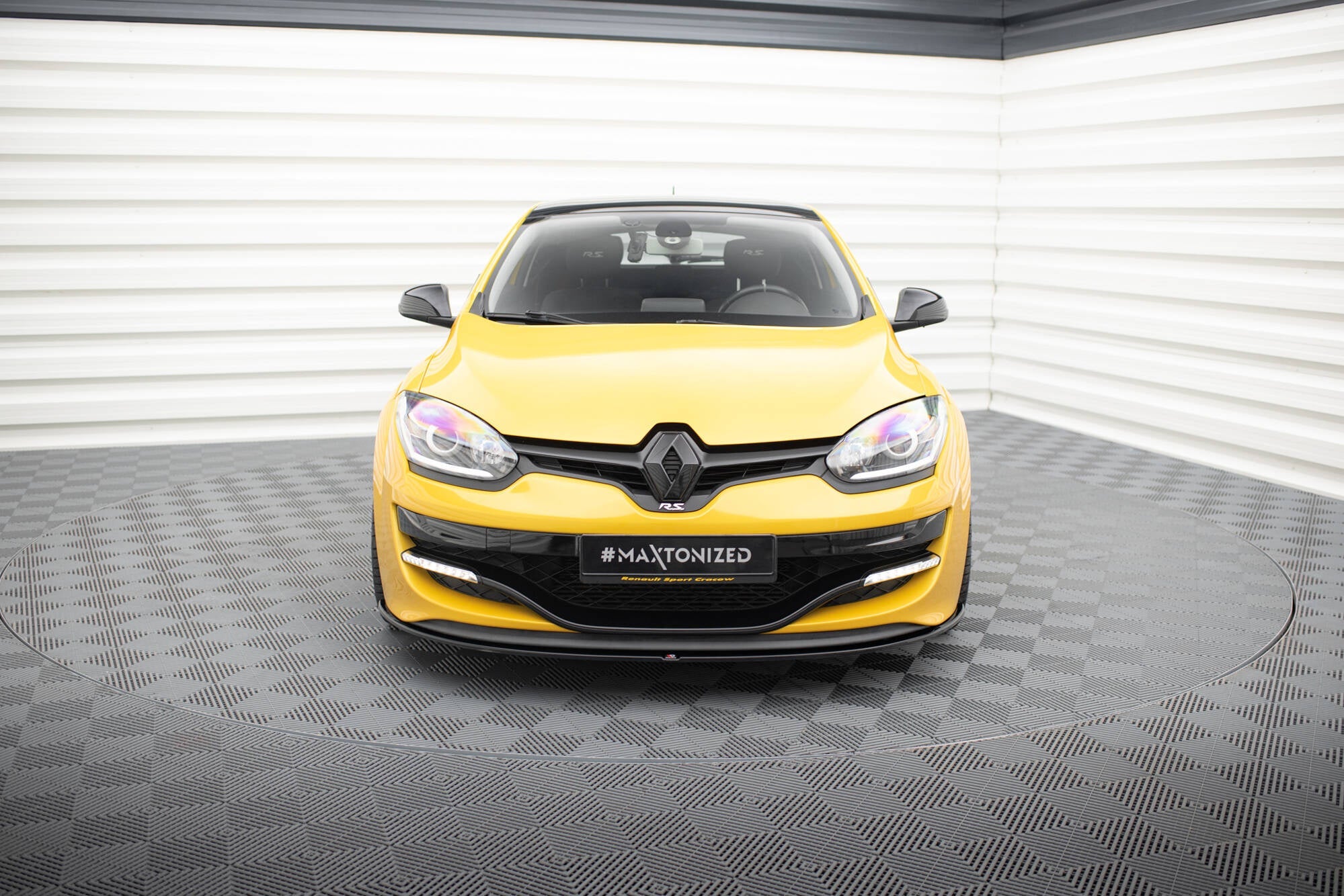 Prelungire splitter bara fata Renault Megane Mk3 RS 2010-2015 v3 - Maxton Design