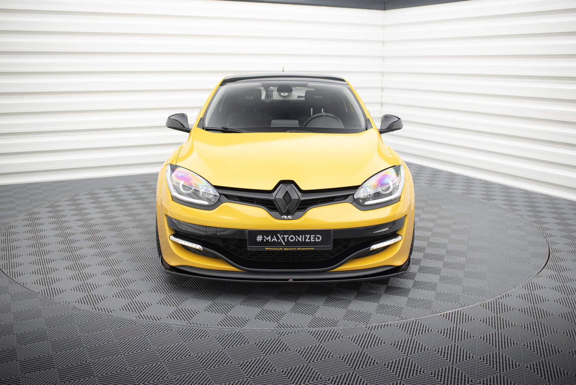 Prelungire splitter bara fata Renault Megane Mk3 RS 2010-2015 v4 - Maxton Design