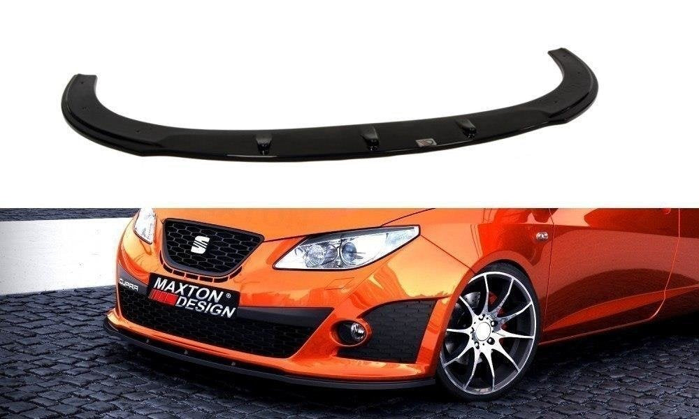 Prelungire splitter bara fata Seat Ibiza 6J Mk4 Cupra 2008-2012 v5 - Maxton Design