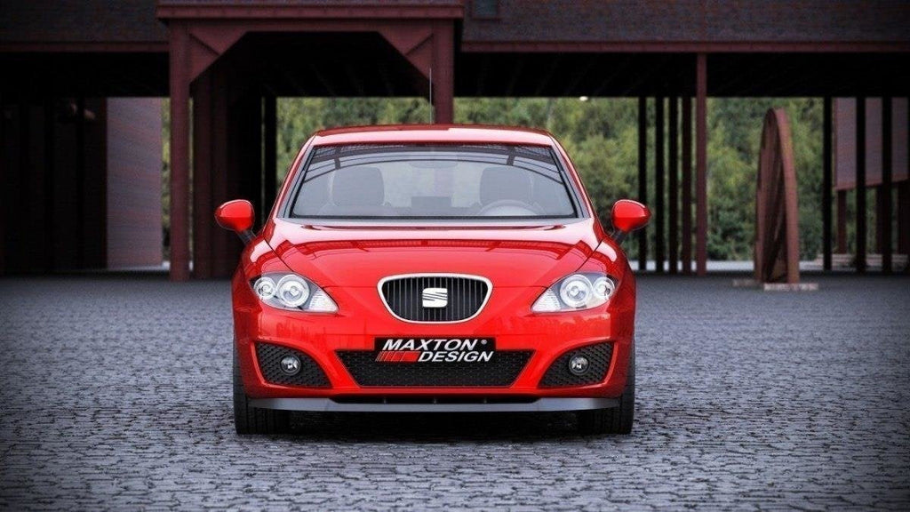 Prelungire splitter bara fata Seat Leon 1P Mk2 Facelift 2009-2012 v3 - Maxton Design