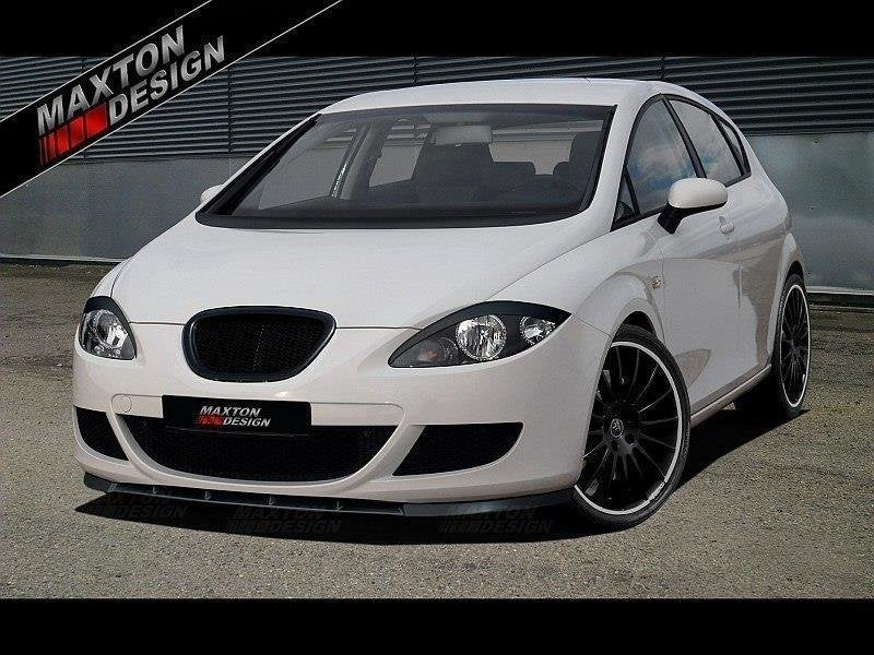 Prelungire splitter bara fata Seat Leon 1P Mk2 2005-2009 v2 - Maxton Design