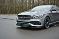 Prelungire splitter bara fata Mercedes CLA C117 Amg-Line Facelift 2017- v6 - Maxton Design