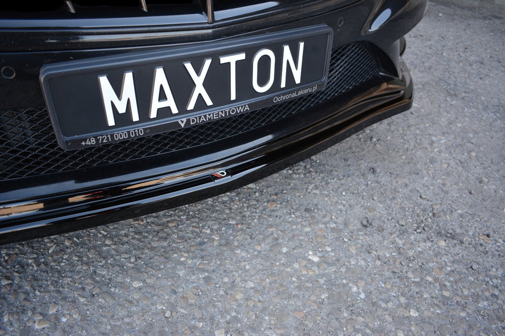 Prelungire splitter bara fata Mercedes S Class W222 Amg-Line 2013-2017 v1 - Maxton Design