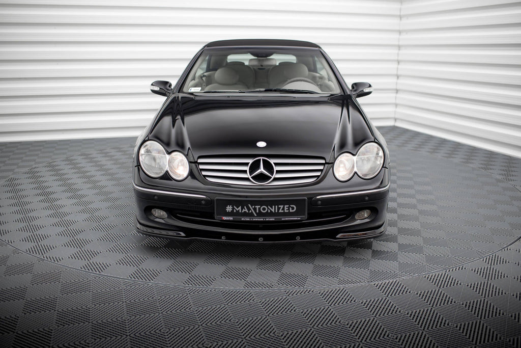 Prelungire splitter bara fata Mercedes CLK W209 2003-2006 v1 - Maxton Design