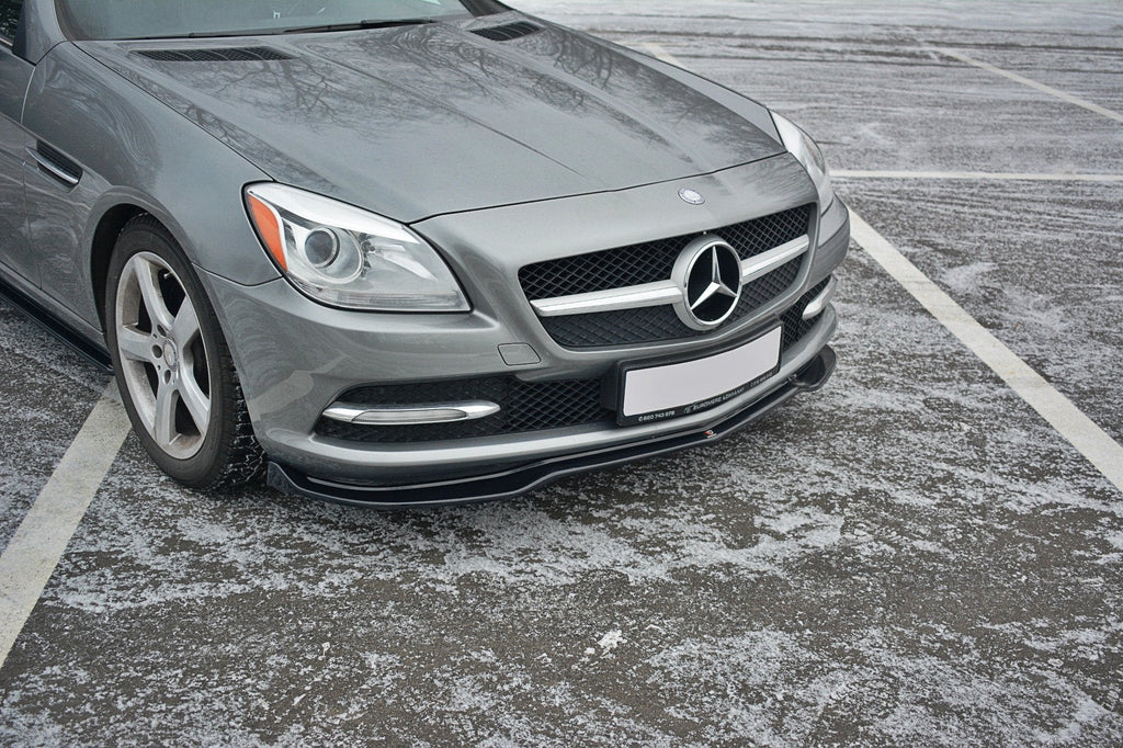 Prelungire splitter bara fata Mercedes SLK R172 2011-2015 v2 - Maxton Design