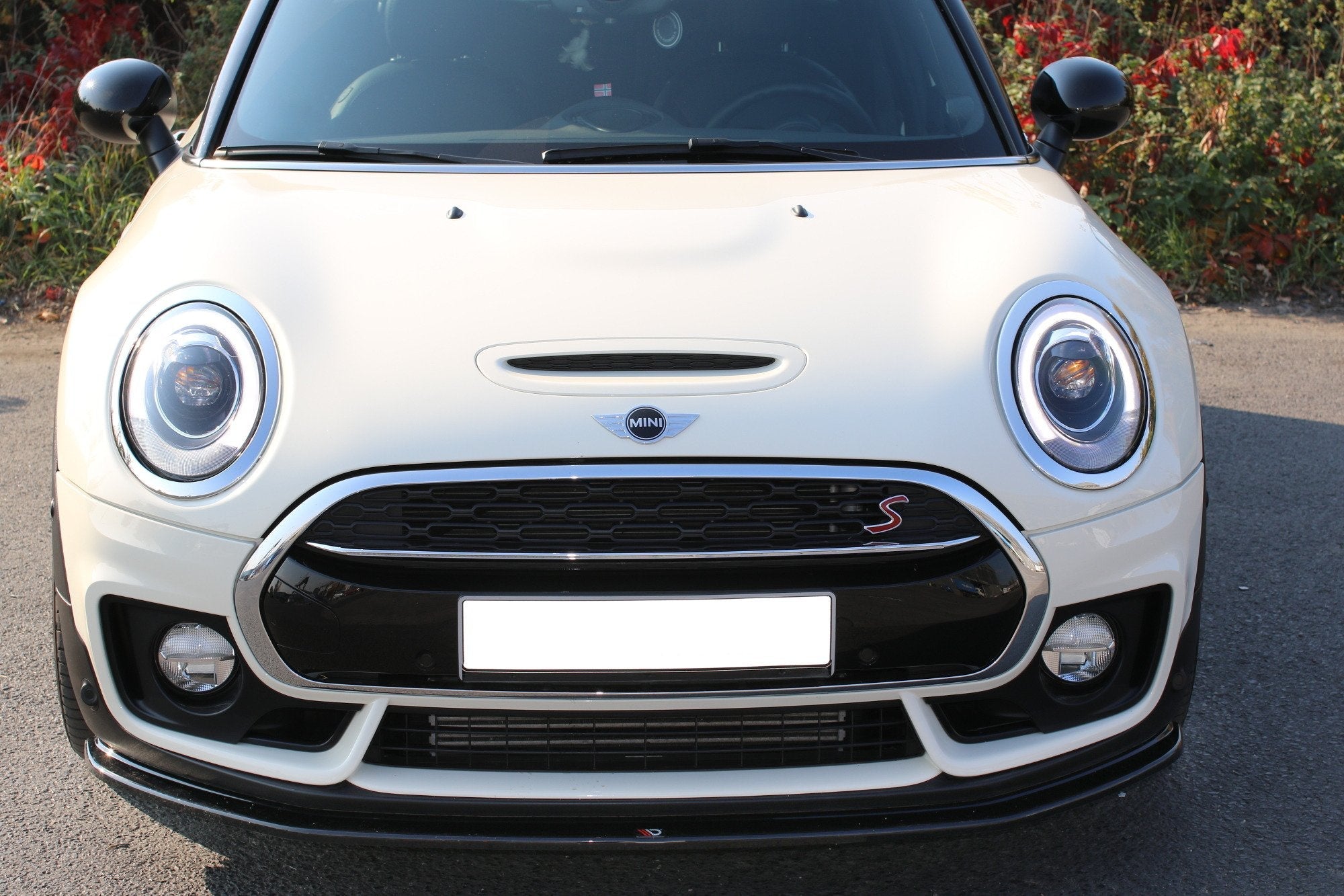 Prelungire splitter bara fata Mini Clubman S Mk2 F54 JCW 2015- v1 - Maxton Design