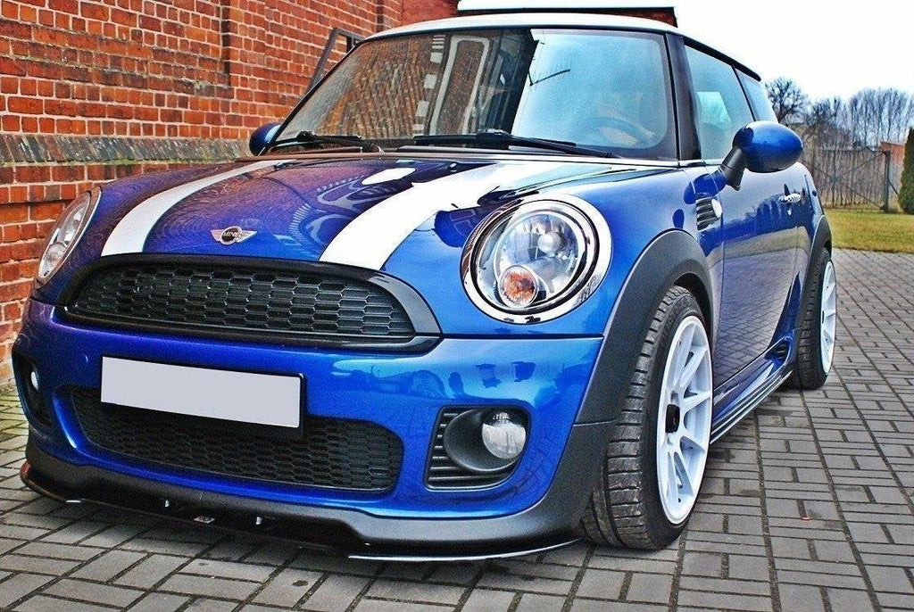Prelungire splitter bara fata Mini Cooper R56 JCW 2006-2011 v4 - Maxton Design