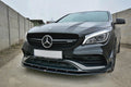 Prelungire splitter bara fata Mercedes CLA A45 AMG C117 Facelift 2017- v4 - Maxton Design