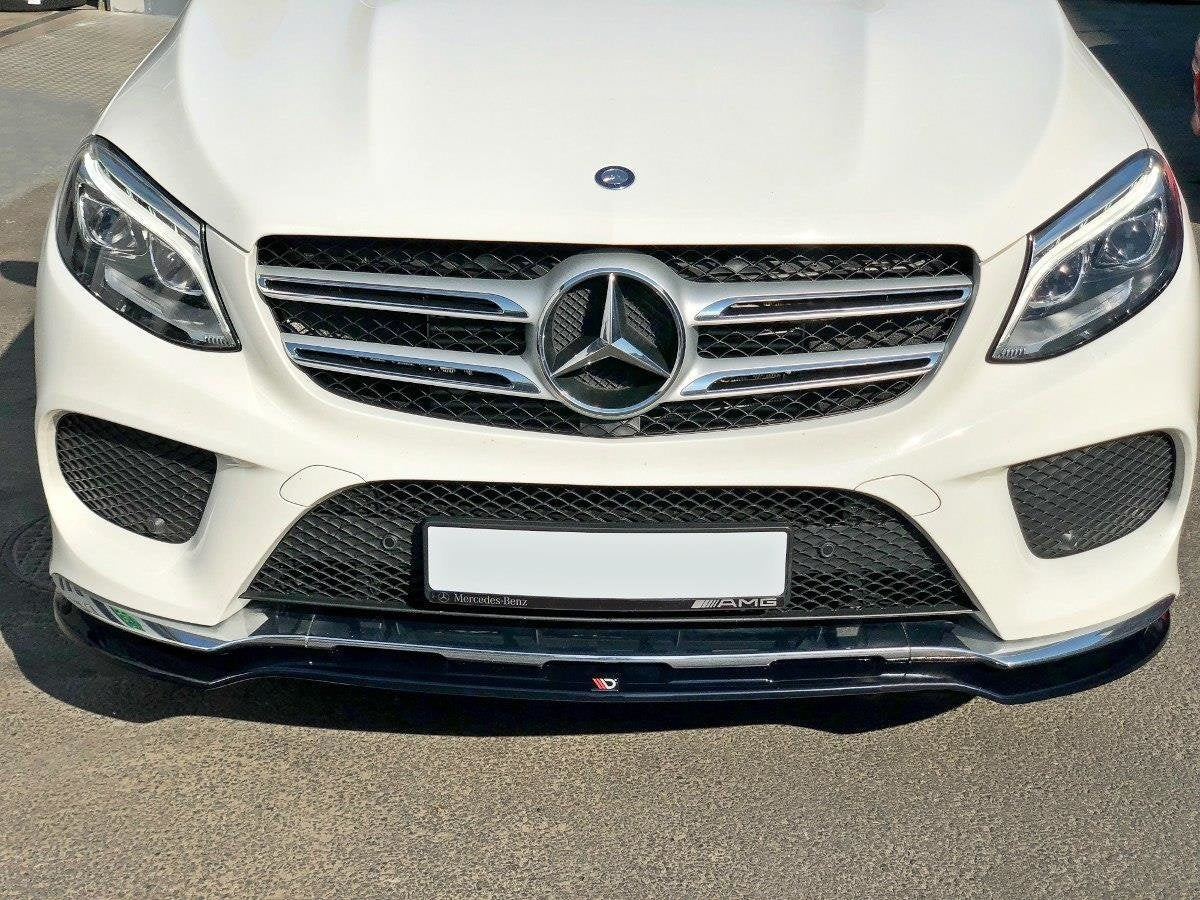 Prelungire splitter bara fata Mercedes GLE E166 Amg-Line 2015-2018 v1 - Maxton Design