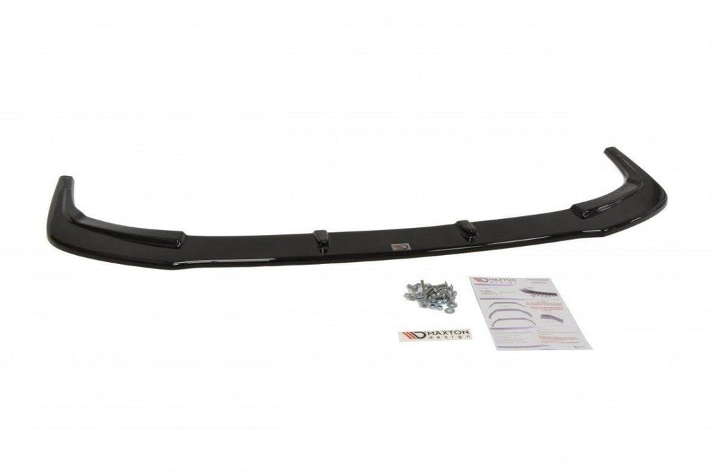 Prelungire splitter bara fata Mitsubishi Lancer Evo X 2007-2015 v4 - Maxton Design