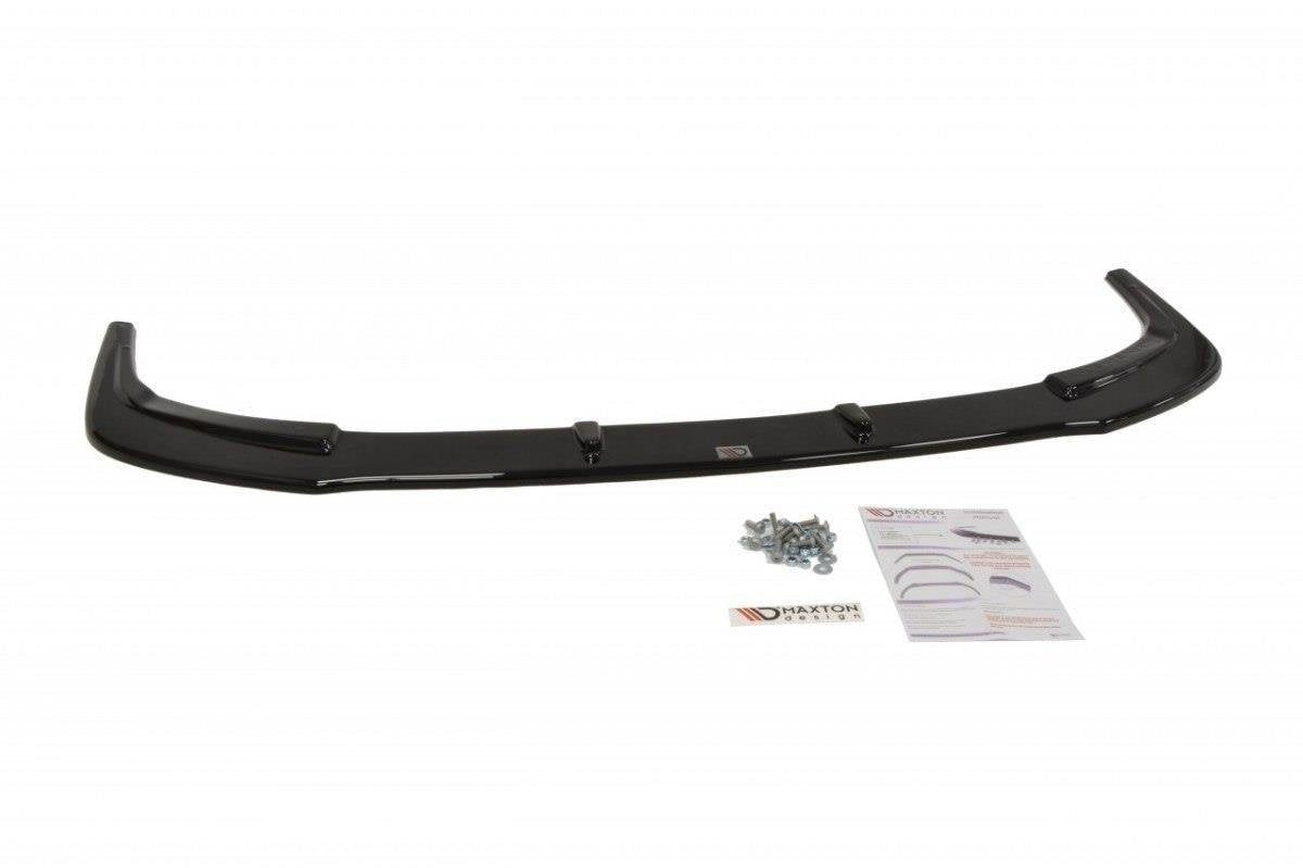 Prelungire splitter bara fata Mitsubishi Lancer Evo X 2007-2015 v4 - Maxton Design