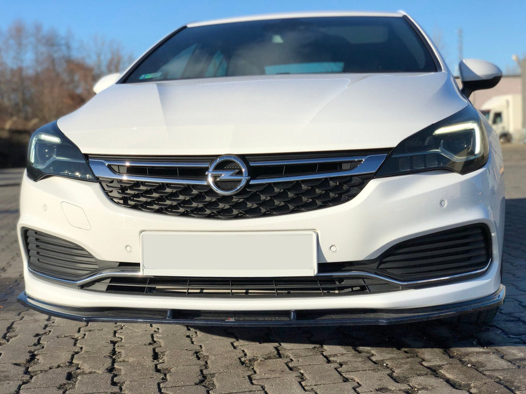 Prelungire splitter bara fata Opel Astra K OPC-Line 2015- v1 - Maxton Design
