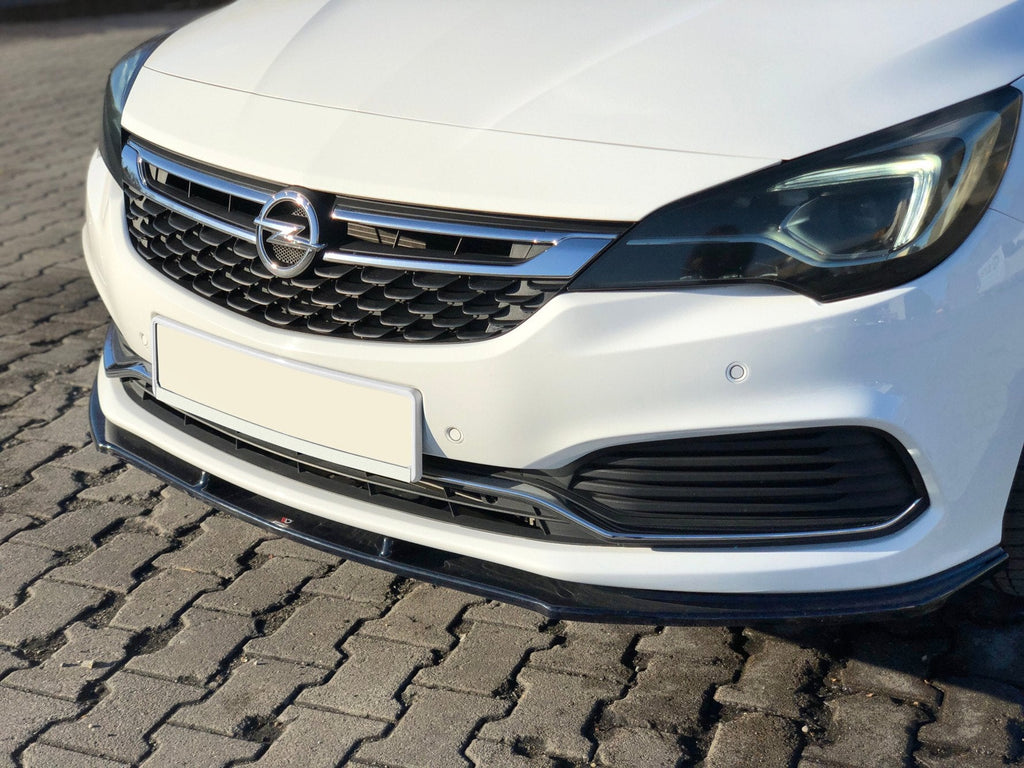 Prelungire splitter bara fata Opel Astra K OPC-Line 2015- v1 - Maxton Design