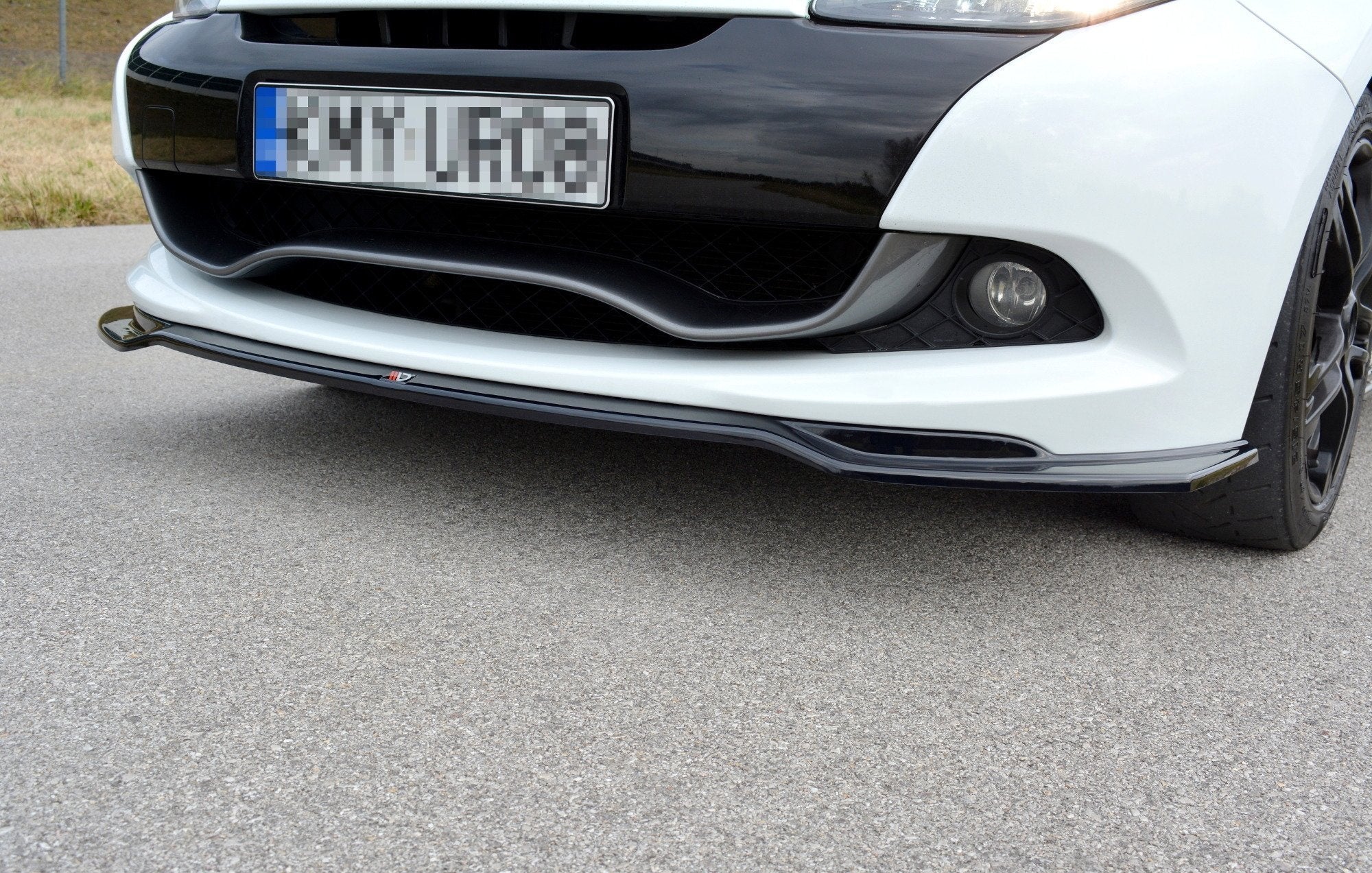 Prelungire splitter bara fata Renault Clio Mk3 RS Facelift 2009-2012 v4 - Maxton Design