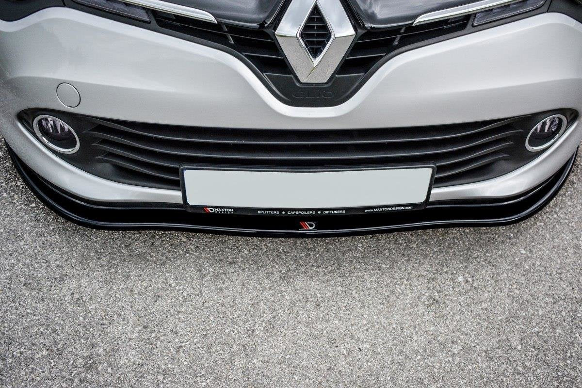 Prelungire splitter bara fata Renault Clio Mk4 2012-2016 v1 - Maxton Design