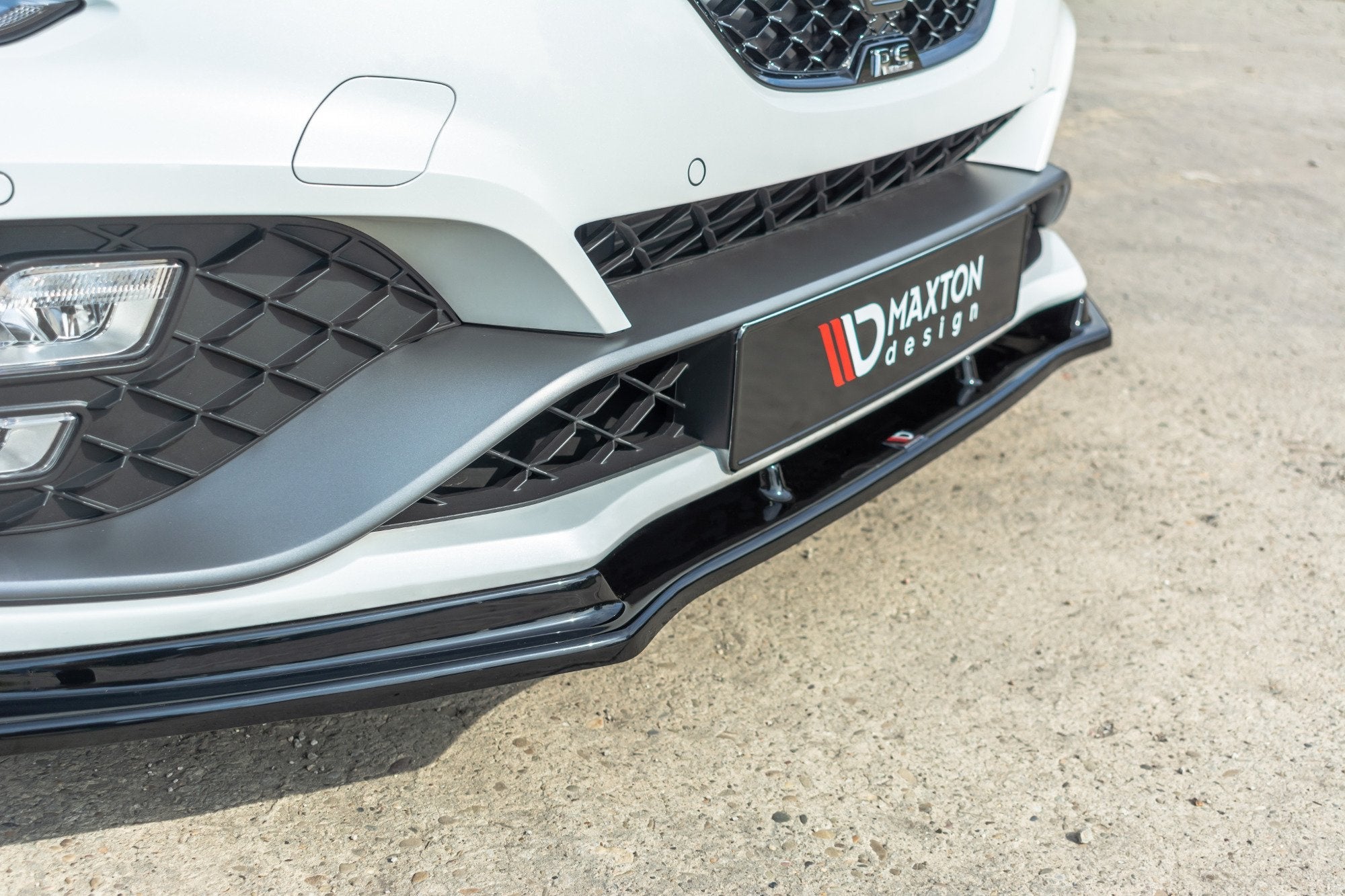 Prelungire splitter bara fata Renault Megane Mk4 RS 2018- v3 - Maxton Design