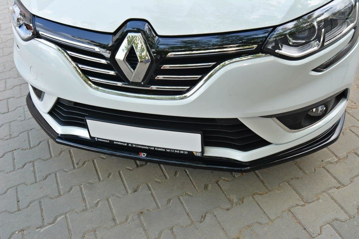Prelungire splitter bara fata Renault Megane Mk4 Hatchback 2016- v1 - Maxton Design