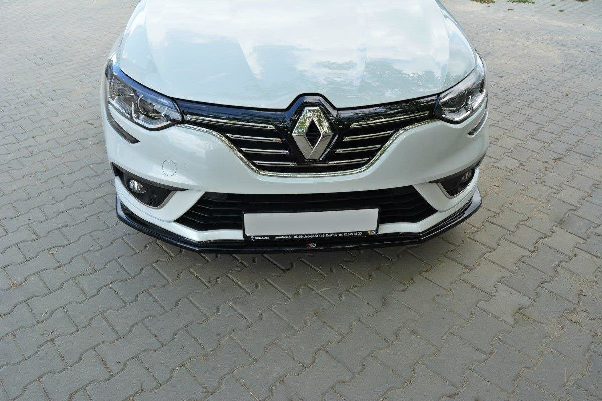 Prelungire splitter bara fata Renault Megane Mk4 Hatchback 2016- v1 - Maxton Design