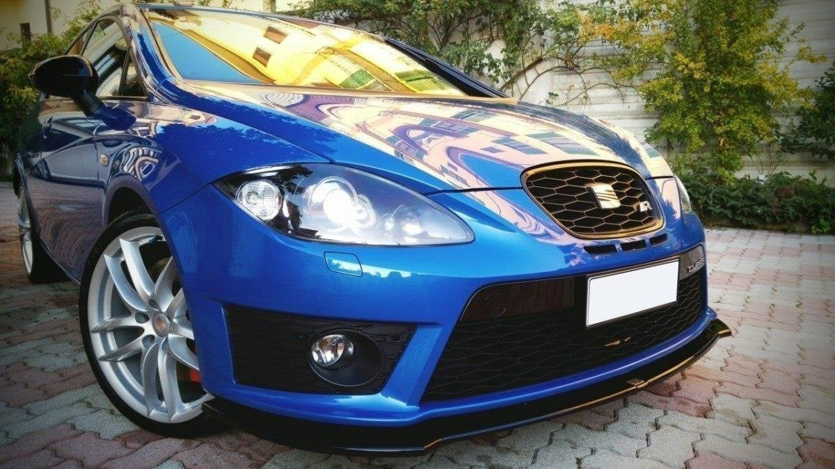 Prelungire splitter bara fata Seat Leon 1P Mk2 Cupra FR Facelift 2009-2012 v7 - Maxton Design