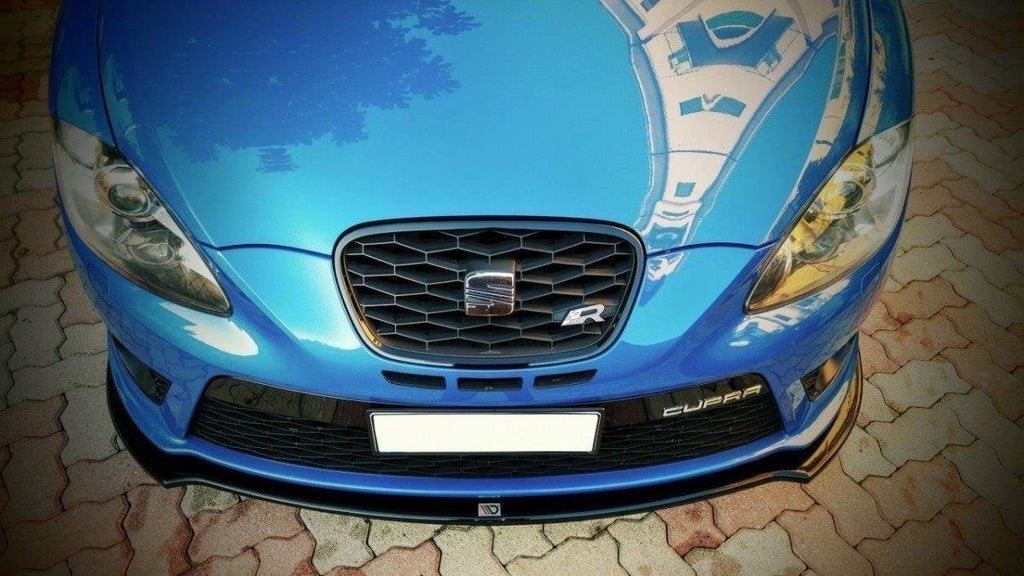 Prelungire splitter bara fata Seat Leon 1P Mk2 Cupra FR Facelift 2009-2012 v7 - Maxton Design