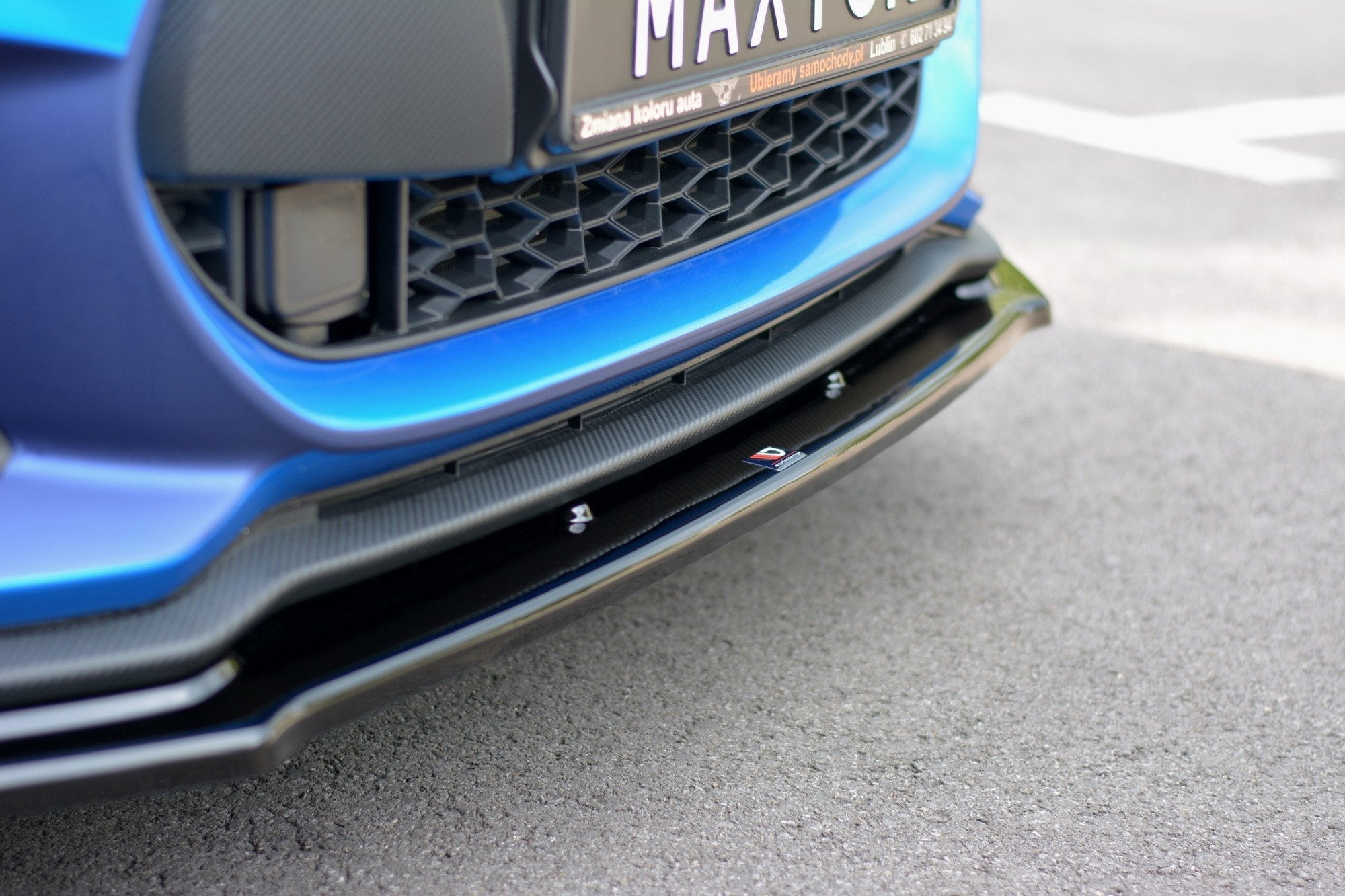 Prelungire splitter bara fata Suzuki Swift Mk6 Sport 2018- v1 - Maxton Design