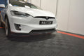 Prelungire splitter bara fata Tesla Model X 2015- v1 - Maxton Design