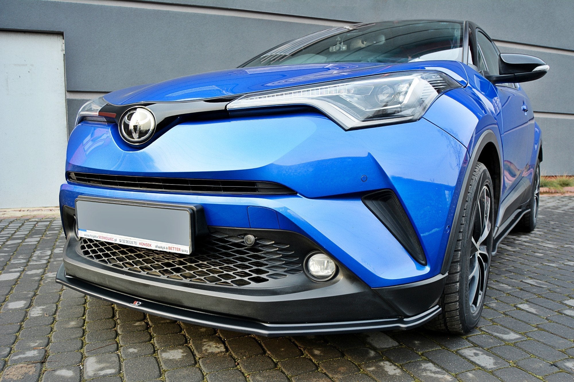 Prelungire splitter bara fata Toyota CH-R 2016- v1 - Maxton Design