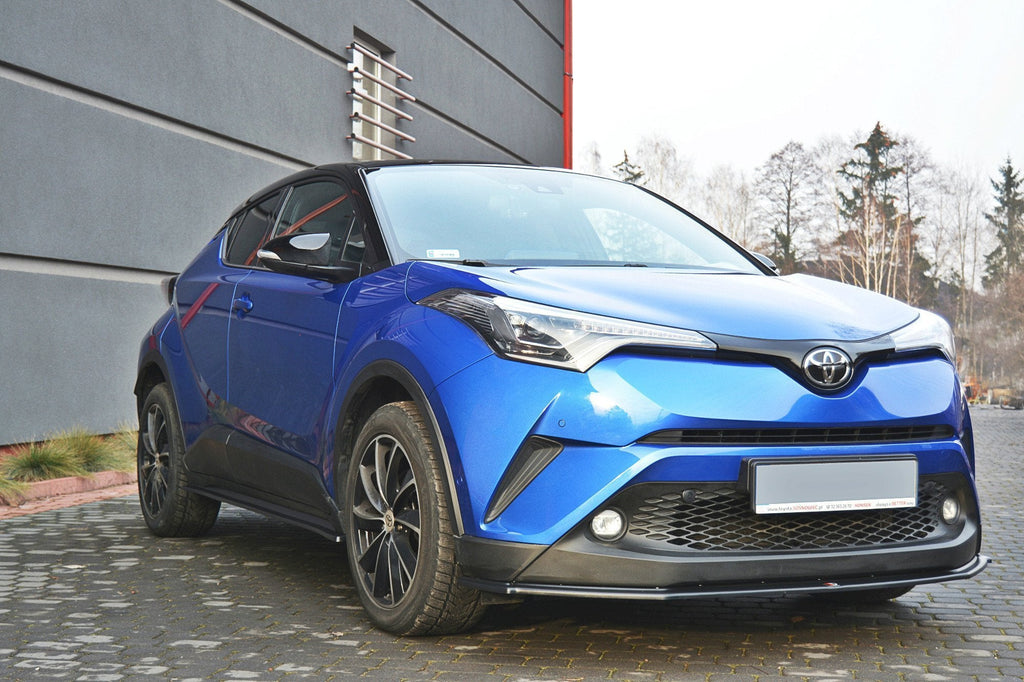 Prelungire splitter bara fata Toyota CH-R 2016- v1 - Maxton Design