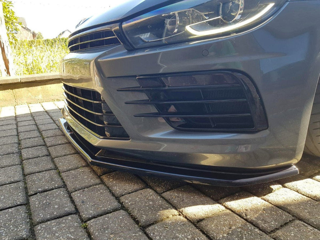 Prelungire splitter bara fata Volkswagen Scirocco Mk3 R Facelift 2014-2017 v6 - Maxton Design